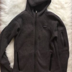 Patagonia gray fleece